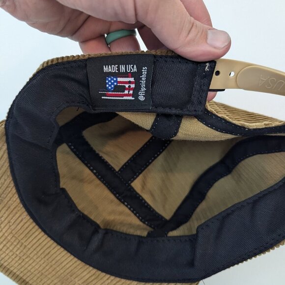Flipside Hats Cordorouy Javy Camp Cap - Picture 2 of 4
